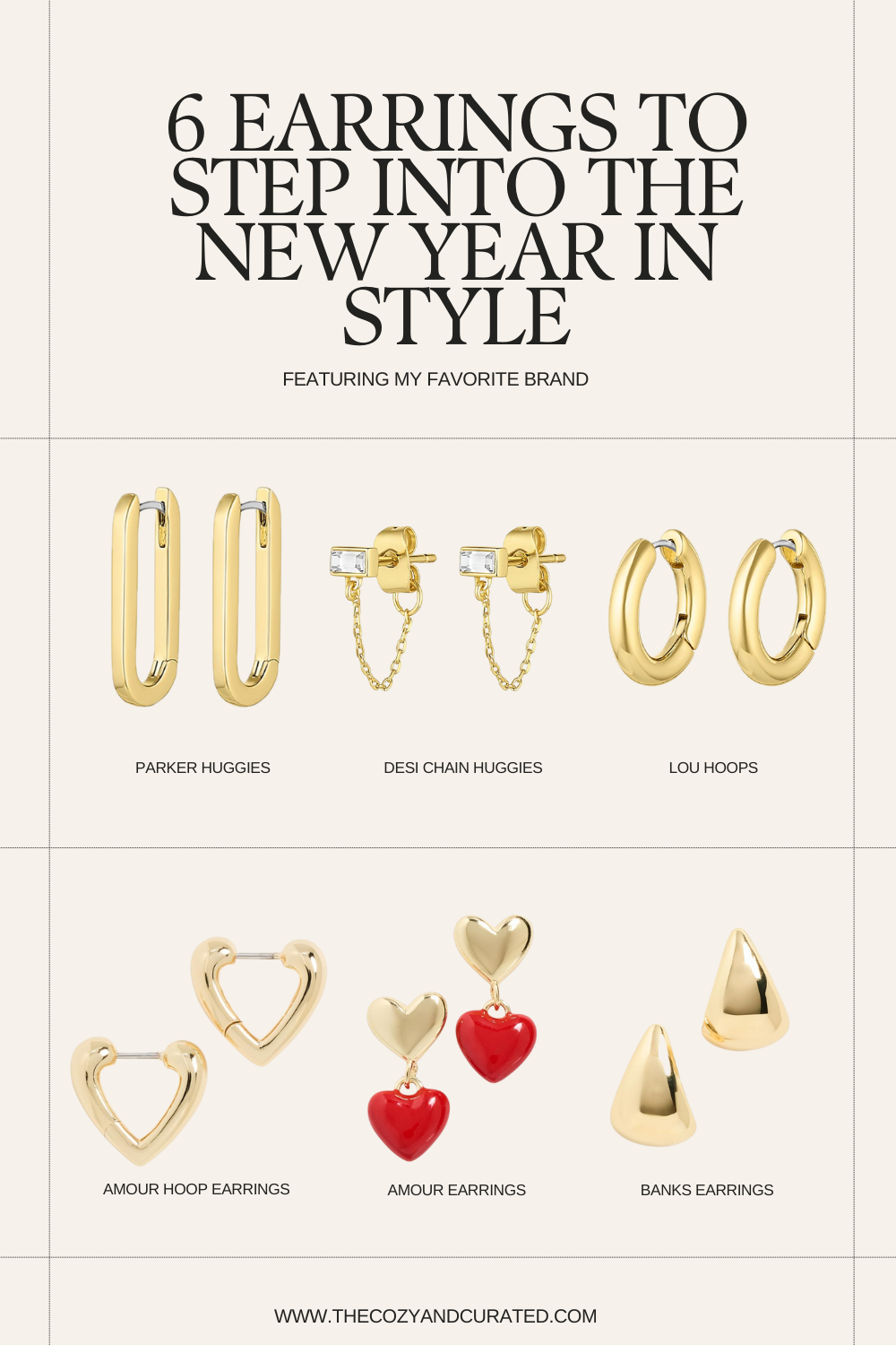 6 Earrings to step into the new year in style